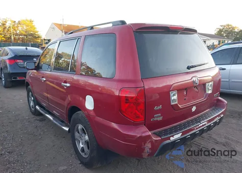 2003 Honda Pilot Ex-L z USA, uszkodzony, nr VIN 2HKYF18683H623132